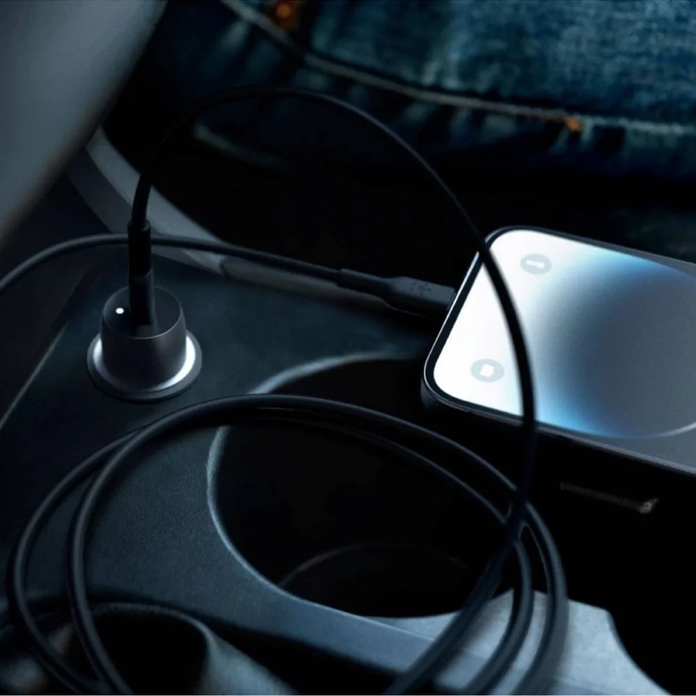 Belkin 30W Car Charger USB-C Port - Black